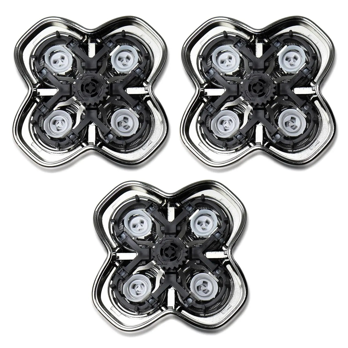 Pro 4 Shaver Replacement Heads for Gold PRO, Silver PRO, Platinum PRO, Butterfly Kiss PRO… Series Head Shavers Floating 4 Heads