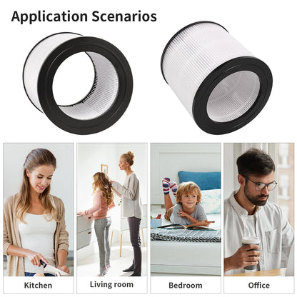 FY0611/30 Replacement Filter Compatible with Philips 600 Series Air Purifier AC0650 AC0651, High-efficiency Replaces Filter Accessories