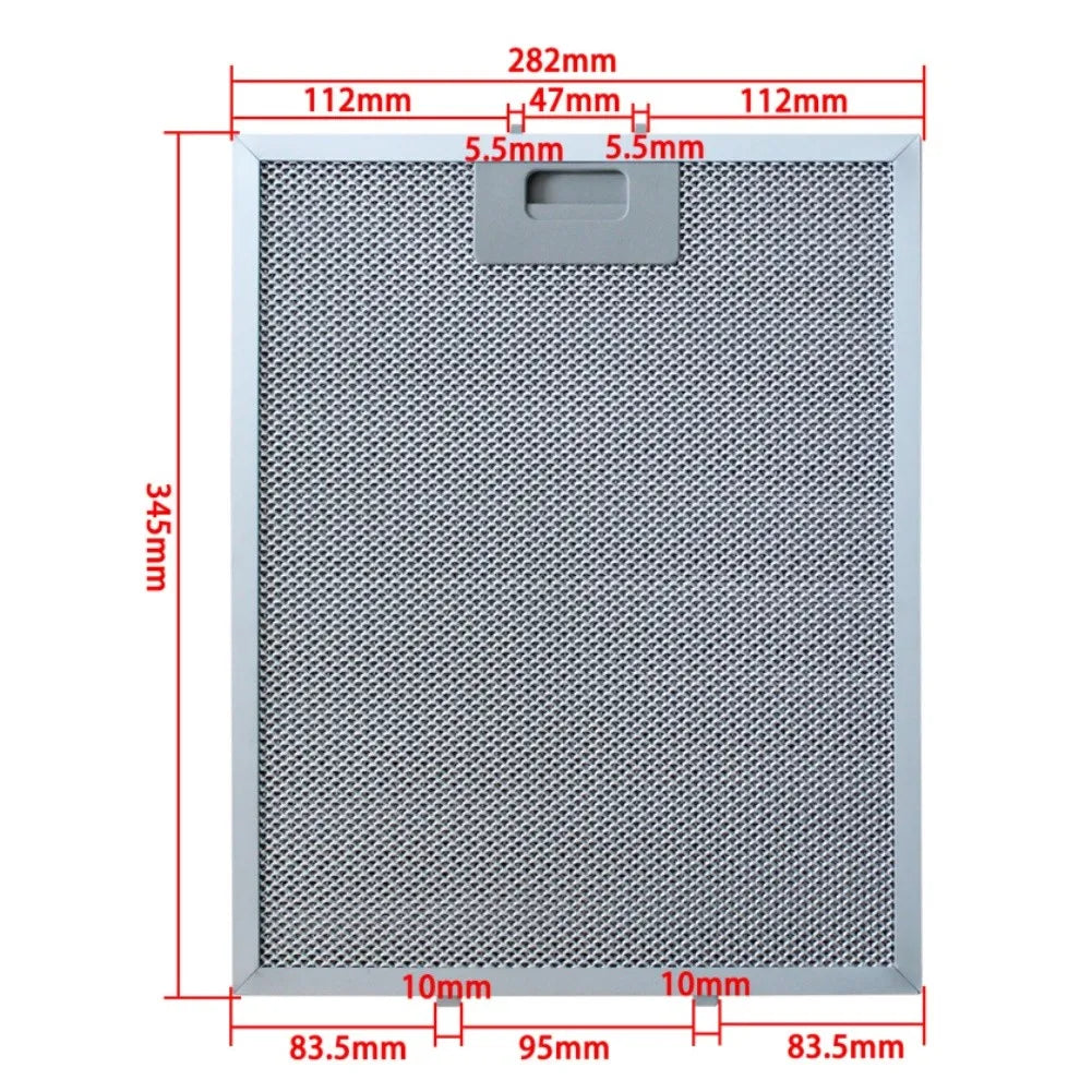 Cooker Hood Grease Filter Kitchen Extractor For TEKA DBB90 345x282mm Aluminum Range Hood Filter Grease Filter