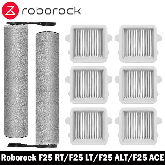 Replacement Vacuum Brush & Filter Compatible with Roborock F25