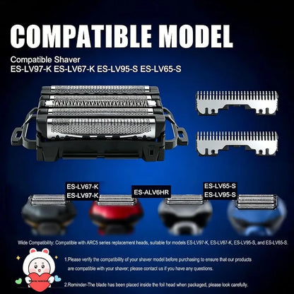 WES9032 Replacement Shaver Foil Head — ES-LV97-K / ES-LV67-K / ES-LV95-S / ES-LV65-S