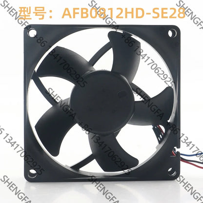 Cooling Fan Delta DC 12V 0.27A 8020 8CM 80X80X20MM three -wire High air Volume Ball Chassis Projector AFB0812HD-SE28