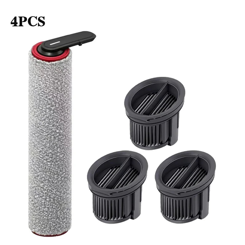 For Mova X4 Pro / MOVA X4 Plus Wet Dry Vacuum Cleaner Accessories Brush Roller And HEPA Filter Replacement Spare Parts