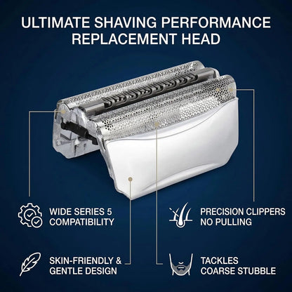 51S Replacement Shaver Foil & Cutters Compatible with Braun Series 5