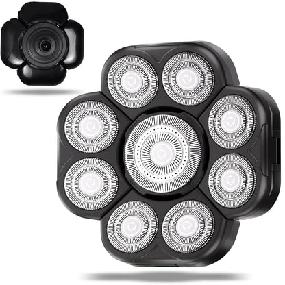 Replacement Head Shaver Replacement Blades, Bald Men Stainless Steel Rotary Blades for Electric Head Razor
