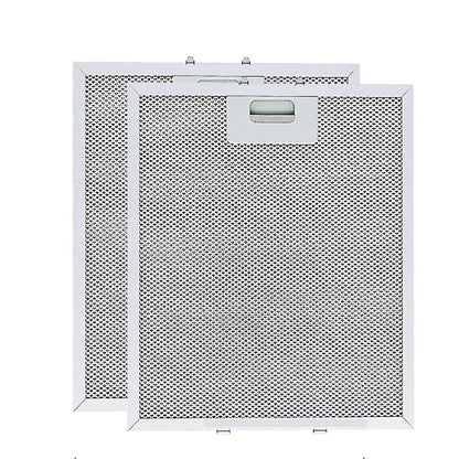 Cooker Hood Filters Metal Mesh Extractor Vent Filter Kitchens Hoods Oil Filter Range Hood Accessories Oil Separation Al Plate
