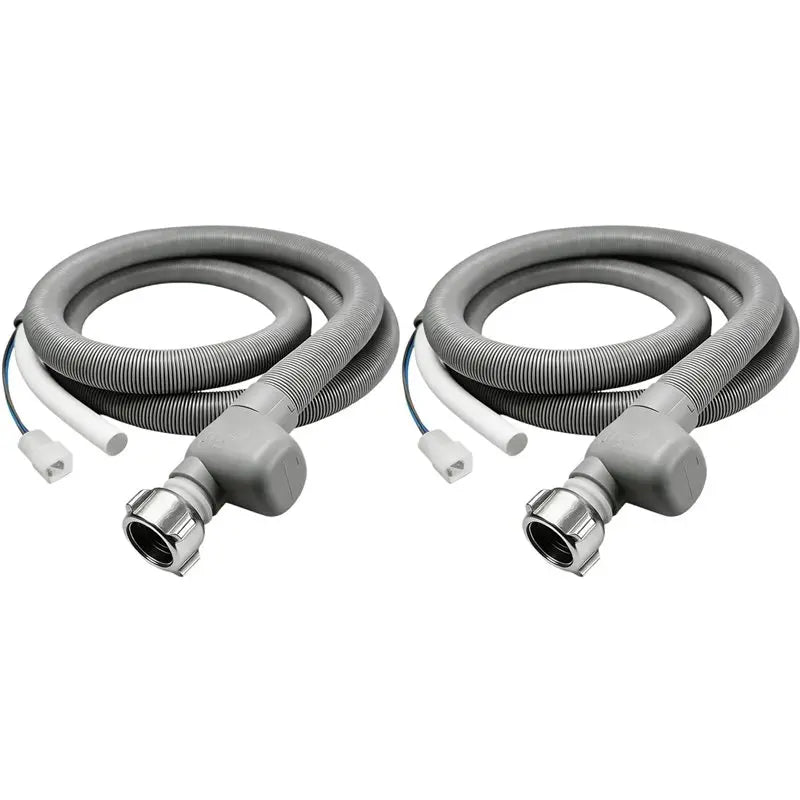 SPECIAL OFFER2X Aquastop Inlet Hose Dishwasher 1.85M, Water Hose For Dishwasher & Washing Machine With Water Stop, 3