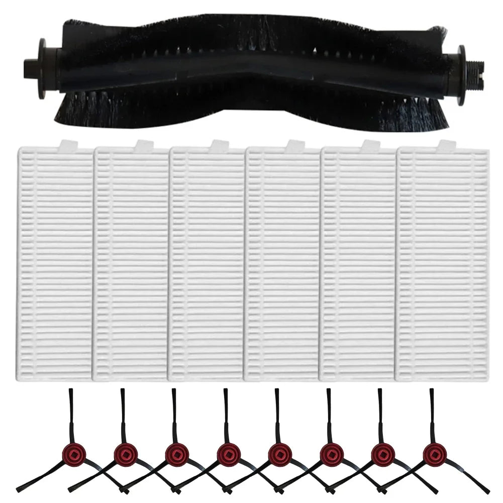 Replacement Parts Kit For Laresar Mars01 Robot Vacuum Includes Main Roller Brush Side Brushes And Filters For Pet Hair