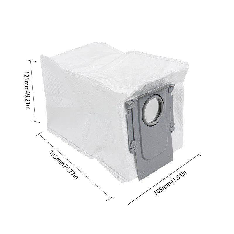 Compatible with Roborock Saros 20 Robot Vacuum Cleaner Accessories Main Brush Side Brush HEPA Filter Mop Cloths Dust Bag Spare Parts
