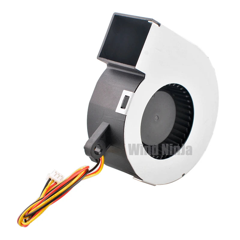 Turbofan Cooling Fan B126015SH BCQ15aR - 60mm DC12V 0.3A 3Pin for Projector Ovens & High-Speed Heat Dissipation
