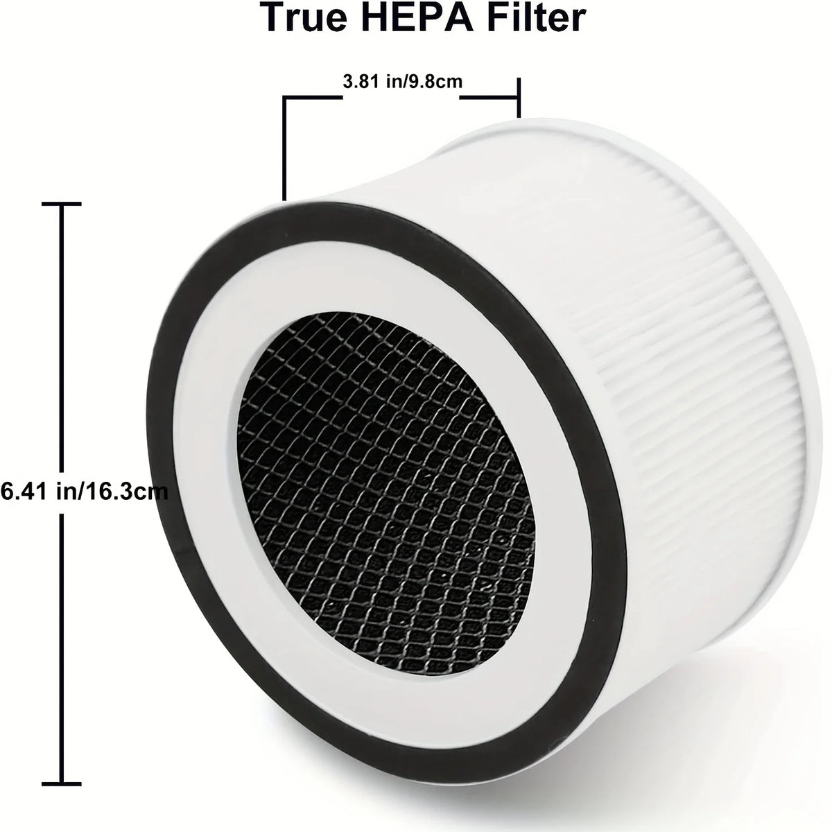 2-Pack True Replacement Filter Compatible with Afloia Fillo/Halo/Mooka Allo, 3-in-1 True Filter for Fillo filter