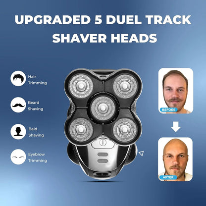 Replacement Razor Blades Compatible with Remington Balder Pro Head Razor Model XR7000, Bald Men's Precision Electric Shaver