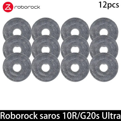 Compatible with Roborock Saros 10R/G20S Ultra Accessories Brush Filter Mop Cloth Dust Bag Spare Parts