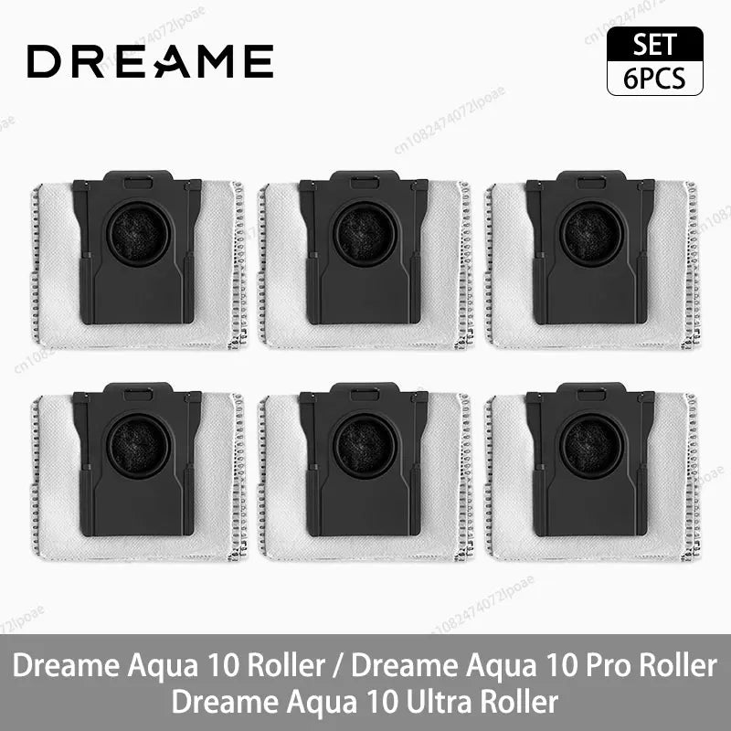 Dreame Aqua 10 Roller / Aqua 10 Pro Roller / Aqua 10 Ultra Roller Accessories Main Side Brush Roller Mop Cloth Filter Dust Bag