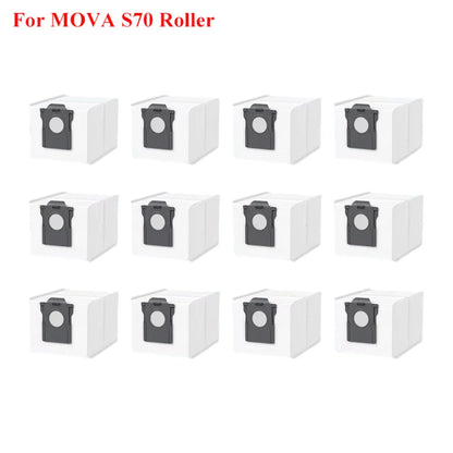 Accessories For ( MOVA S70 Roller / S70 Pro Roller / S70 Ultra Roller ) Spare Parts Main Side Brush Roller Mop Filter Dust Bag