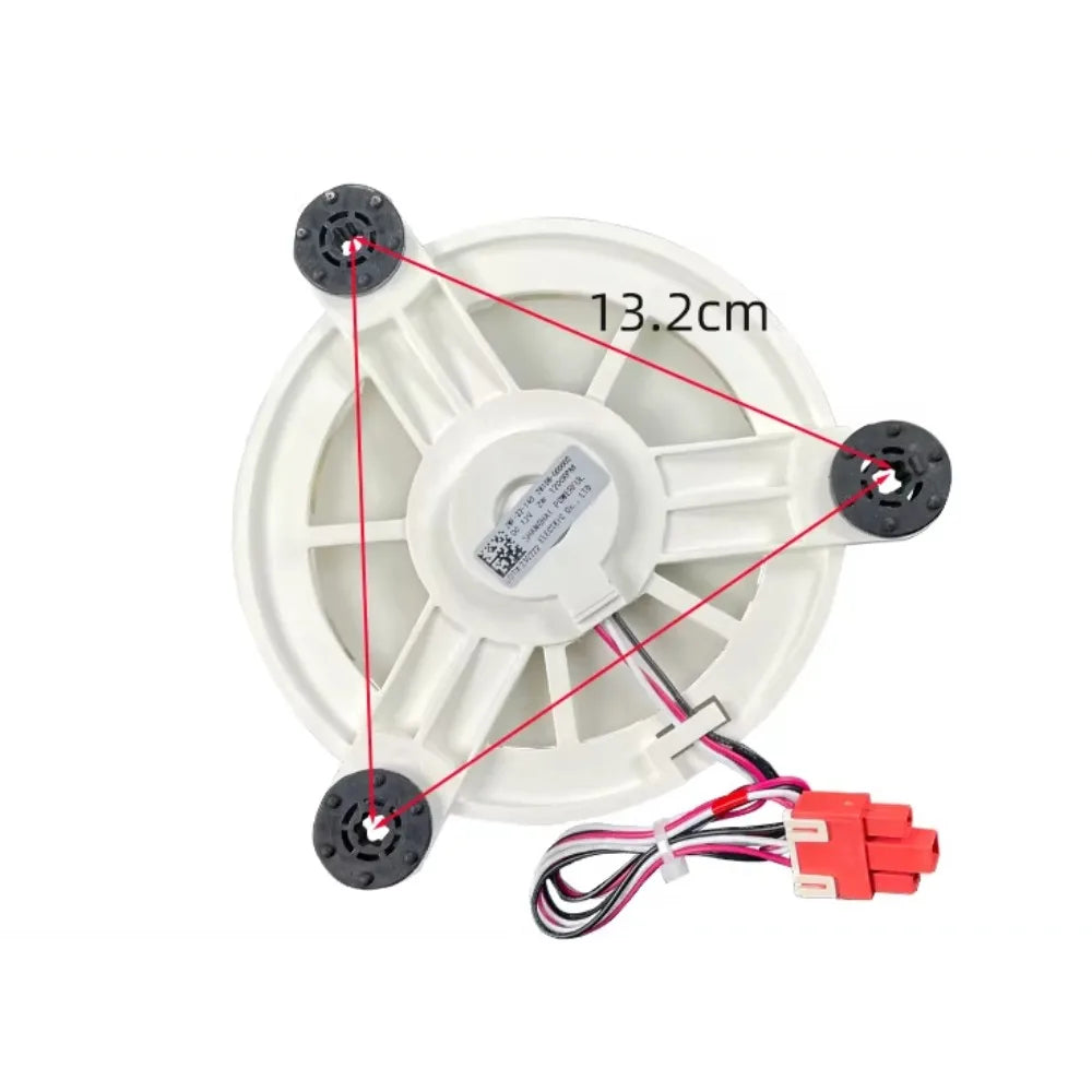 Replacement Refrigerator Fan Motor — DC12V Compatible with TCL ZWF-32-140 / 2B109-000002