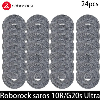 Compatible with Roborock Saros 10R/G20S Ultra Accessories Brush Filter Mop Cloth Dust Bag Spare Parts