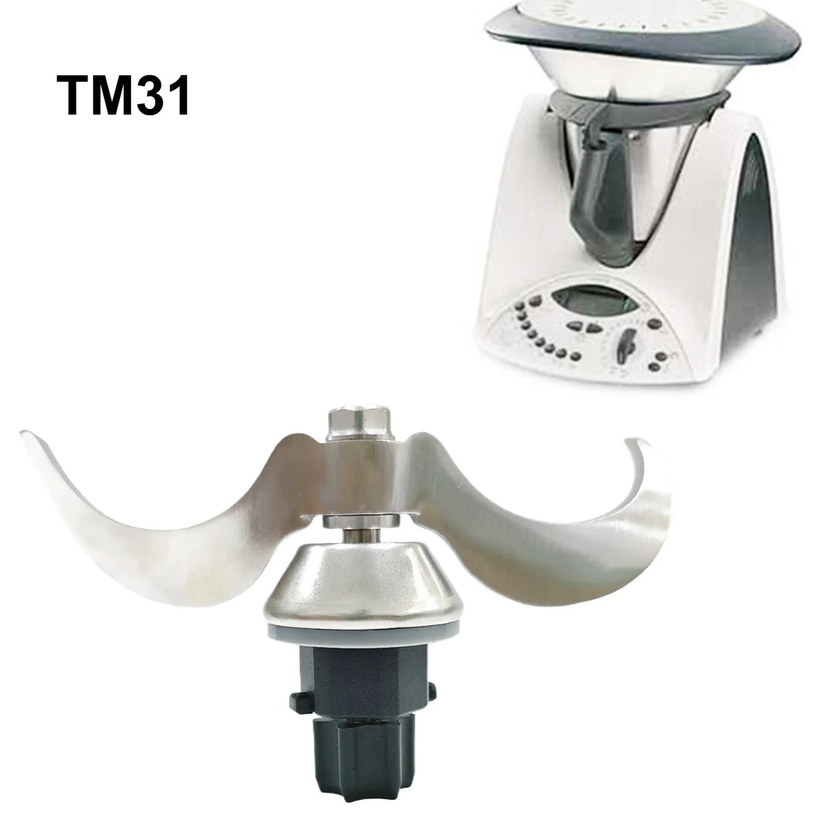 Dough Blade for Thermomix TM31 Kneading Mixer Blade Stir Flour Smooth Blender Knife