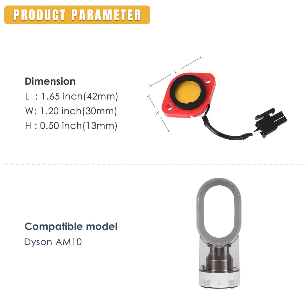 Piezo Replacement for Dyson AM10 Air Humidifier Accessories Compatible with Part NO.966684-01 Air Humidifier Fan Parts