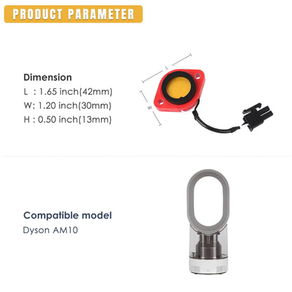 Piezo Replacement for Dyson AM10 Air Humidifier Accessories Compatible with Part NO.966684-01 Air Humidifier Fan Parts