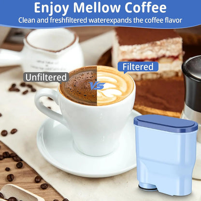 1/2/3/4/6pcs Coffee Machine Water Filter Parts Compatible with Philips Aqua Clean CA6903/10, CA6903/22, Compatible with Saeco and Philips