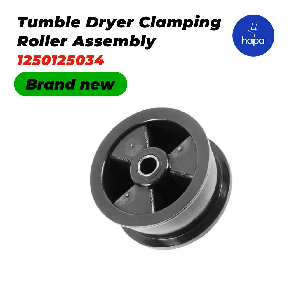 1250125034 Tumble Dryer Clamping Roller Assembly T75175AV Fit Zanussi Aeg Electrolux Tumble Dryer