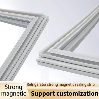 Refrigerator Door Seal — 2m — Rubber Magnetic — Custom Size