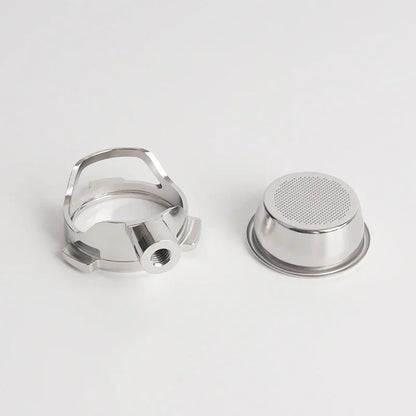 54mm 3ear Bottomless Hollow Portafilter for Breville 878/875/870/880 Stainless Steel Espresso Coffee Filter Modification Handle