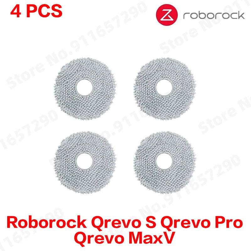 Compatible with Roborock Qrevo S Qrevo Pro Qrevo MaxV Robot Vacuum Parts Main Roller Side Brush Hepa Filter Mop Pad Cloth Dust Bag Accessories