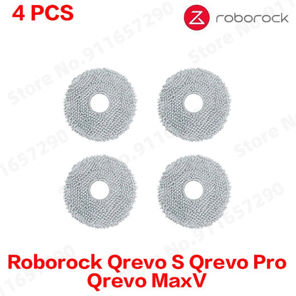 Compatible with Roborock Qrevo S Qrevo Pro Qrevo MaxV Robot Vacuum Parts Main Roller Side Brush Hepa Filter Mop Pad Cloth Dust Bag Accessories