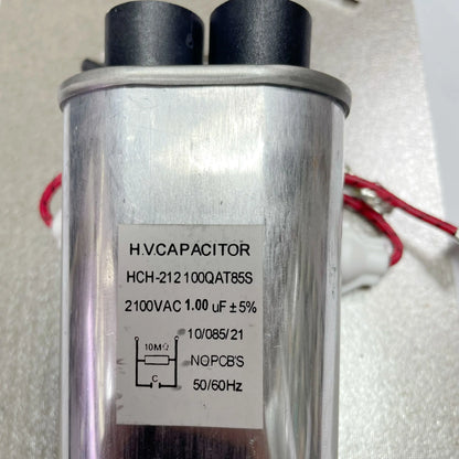 1UF 2100V Microwave Oven Accessories: High-Voltage Capacitor, Power Supply Fuse, High-Voltage Diode, Mica Sheet 7-Piec