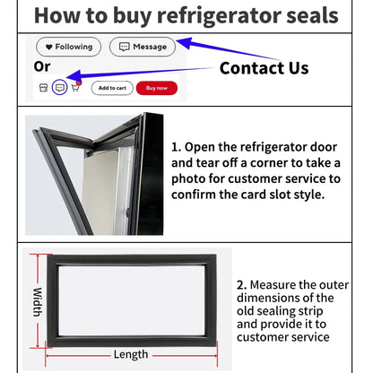 Refrigerator Door Seal — 11m — Custom Size