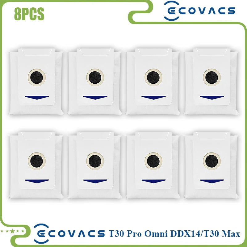 For Ecovacs Deebot T30 PRO OMNI / T30 Max / T30 / DDX14 Vacuum Cleaner Main Side Brush Filter Mop Cloth Replacement Parts