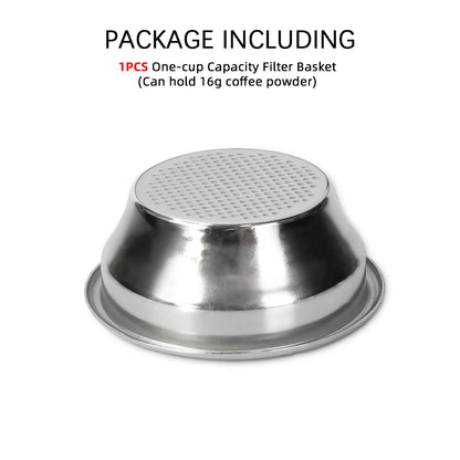 54mm Filter Basket Stainless Steel Portafilter Basket Espresso Handle Basket For Most 54mm Handle Coffee Filter Bowl Replacement