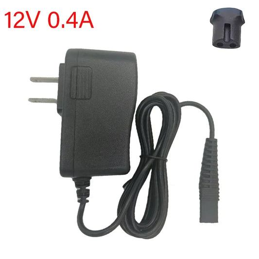 Replacement Shaver Charger — 12V Compatible with Braun 190 / 199 / 1775 / 330 / 340 — Model Options