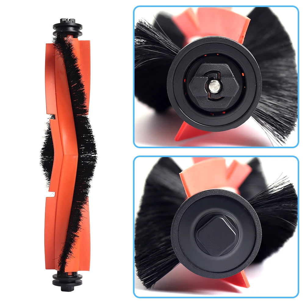 Main Brush Compatible with Xiaomi X10+ X20+ X10 Plus X20 Plus For Dreame L10S Ultra/X30Ultra/X40 Ultra Robot Vacuum Roller Brush