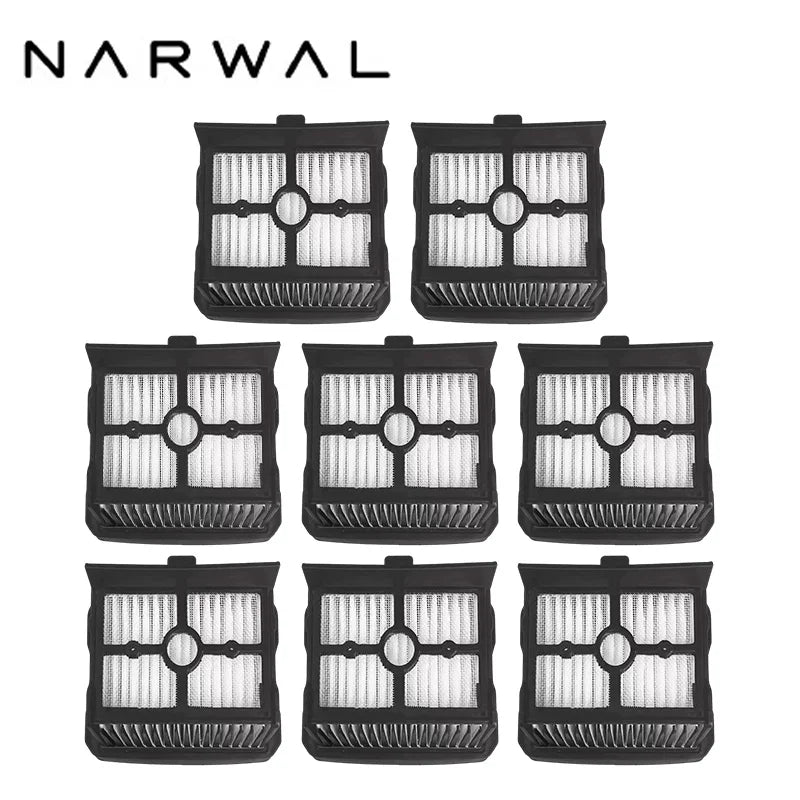 Narwal S20 Pro / Rowenta X-Clean 10 Parts Wet Dry Vacuum Cleaner Consumable Roller Brush Filter Accessories