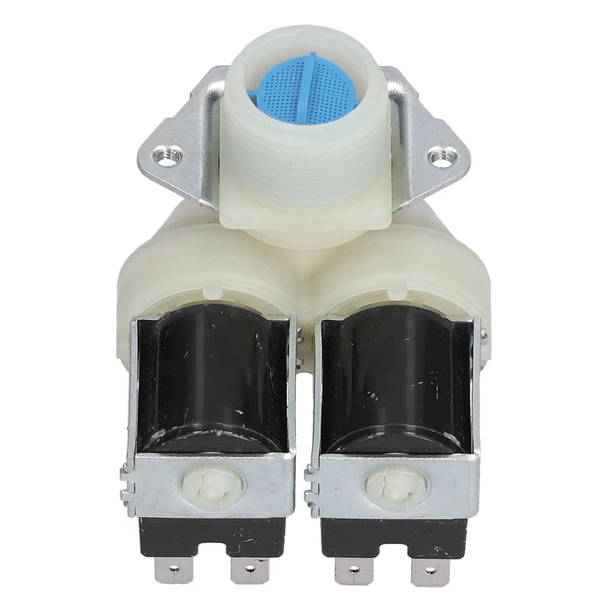 Washer Water Inlet Valve Washing Machine Inlet Solenoid Valve Double Head Replacement Accessories for Automatic Washing Machines