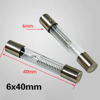 Oven Fuse 5Pcs 6x40mm High Voltage Microwave Accessories Oven Fuse Microwave Oven Replacement Parts