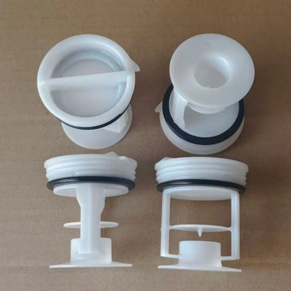 Washing Machine Drain Pump Cover Filter Compatible with Samsung Haier Little Swan TCL Midea Washer Drainage Plug Replacement Parts