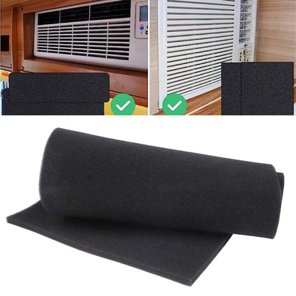 1mx40cm Air Conditioner Filter Replacement Activated Carbon Filter Sponge Sheet For Air Purifiers Range Hood Filters Vent Filter