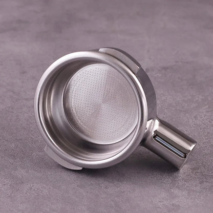 58mm 2ears Bottomless Portafilter for Expobar/E61/Rocket Espresso Machine Stainless Steel Modified Coffee Handle Filter Tool