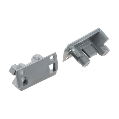 2pcs Dishwasher Rack Stop Clip W10195622 Upper Dishrack Slide Rail Rear Stop for Whirlpool/KitchenAid/Kenmore Replace AP4566222