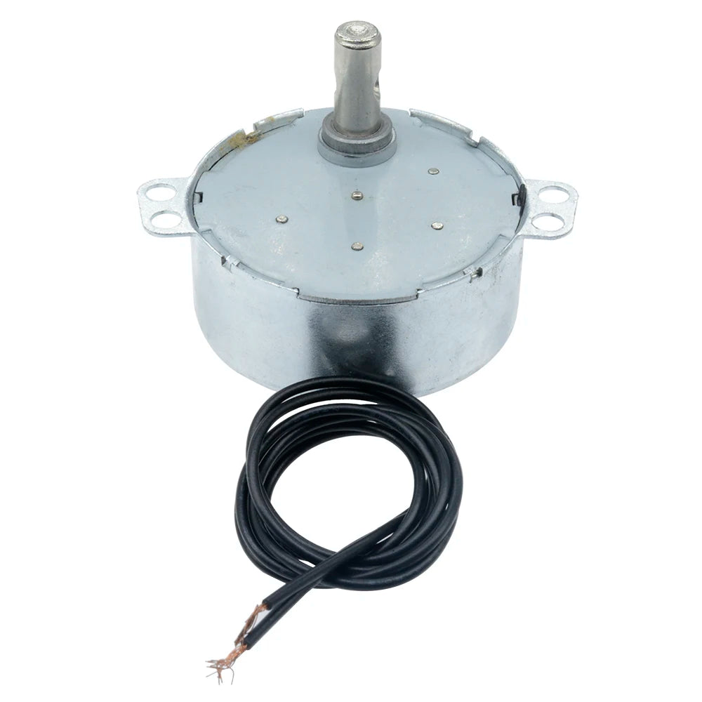 5-6 r/min Stable Synchronous Motor Pro TYC-50 AC 220V 12V 50/60Hz Torque 4KGF.CM 4W CW/CCW Microwave Turntable for Electric Fan