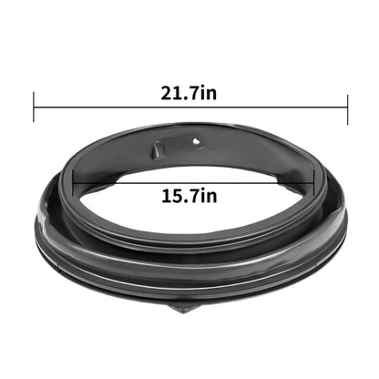 Flexible Rubber Washing Machine Seal Ring for W11314648 and W10897390 For Dryer Door Replacement Easy Maintenance