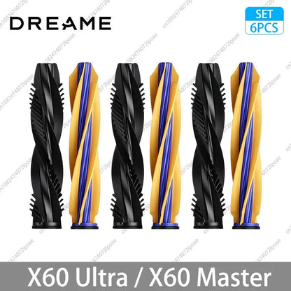 Dreame X60 Ultra / X60 Master Accessories Main Side Brush HEPA Filter Mop Cloths Dust Bag Vacuum Cleaner Replacement Spare Parts