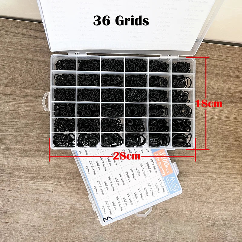 Up to 3230p O-ring Rubber NBR Seal Washer O Ring Kit Repair Faucet Pipe Car Plumbing Gasket High Temperature Oring