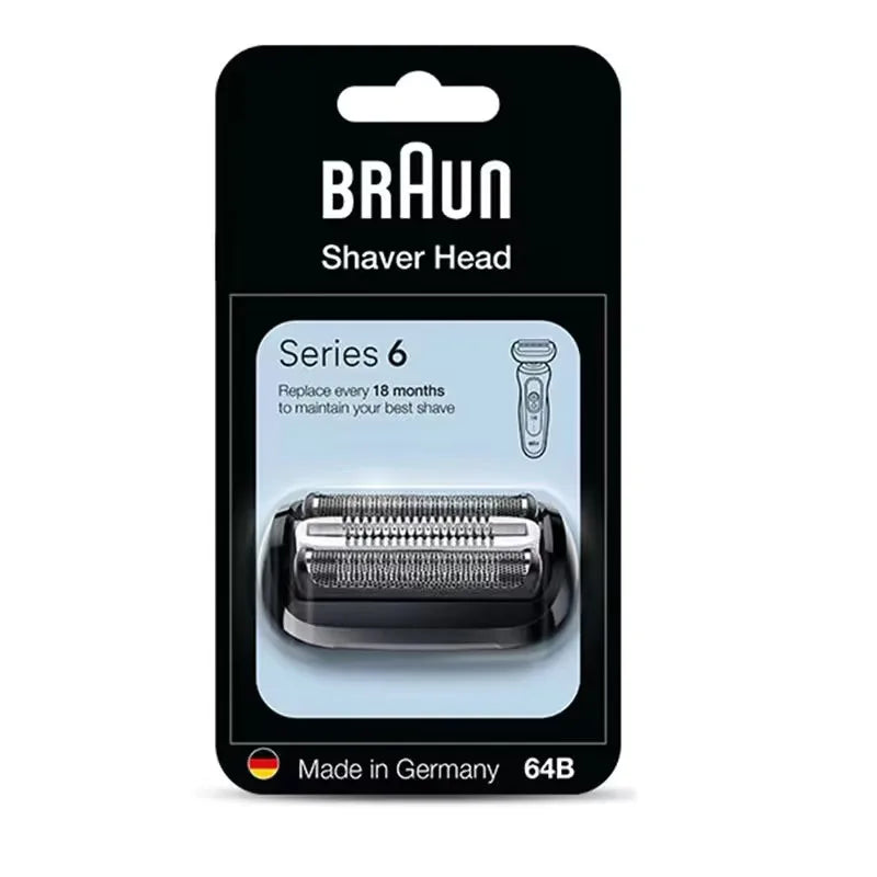 64B Replacement Shaver Head Compatible with Braun Series 6 / 6 Pro