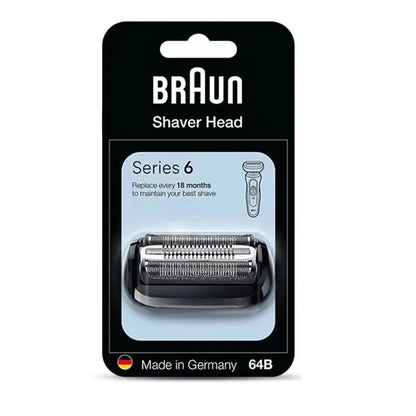 64B Replacement Shaver Head Compatible with Braun Series 6 / 6 Pro