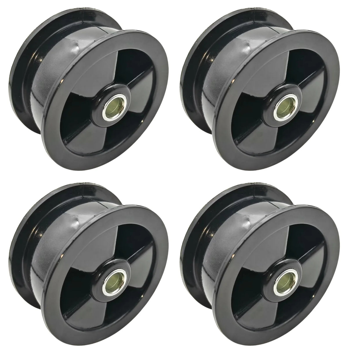 4 PACK 1250125034 Tumble Dryer Clamping Roller Fit Zanussi Aeg Electrolux Tumble Dryer Pulley